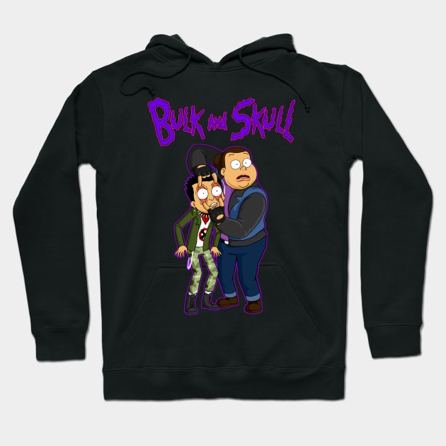 Bulk and Skull Hoodie by sk8rDan